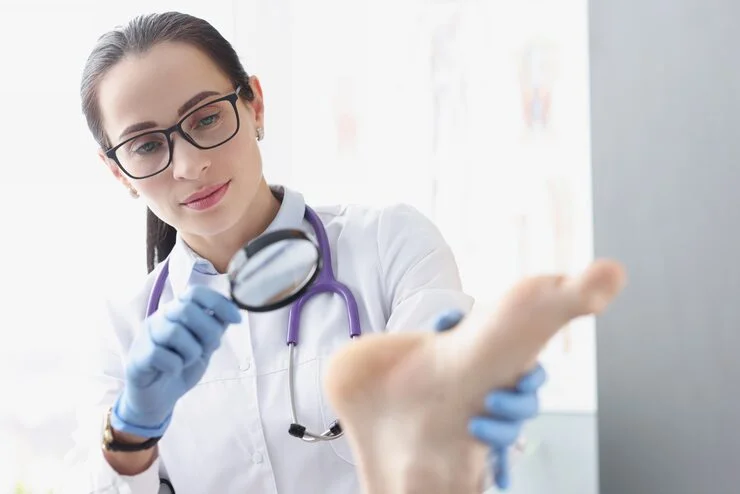 podiatrist in porter ranch helping patients recover from foot injuries