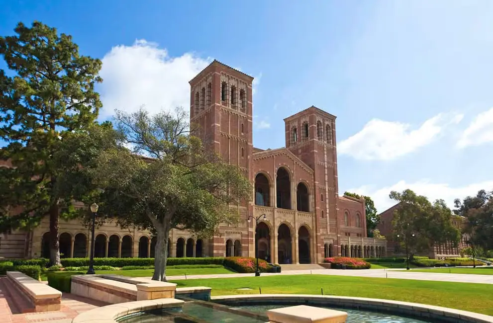 ucla health center building front view